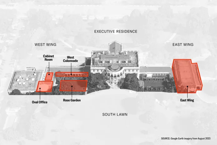 Washington Examiner Illustration of the White House
