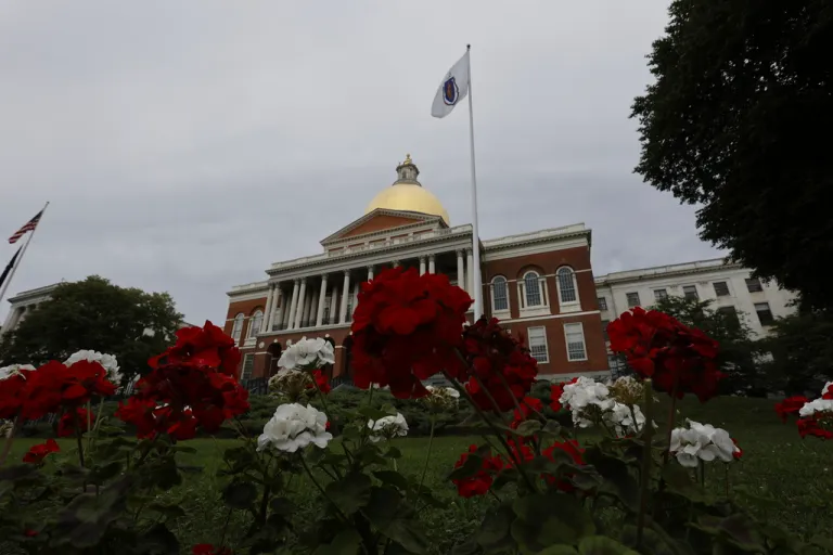 The Massachusetts State House in Boston.