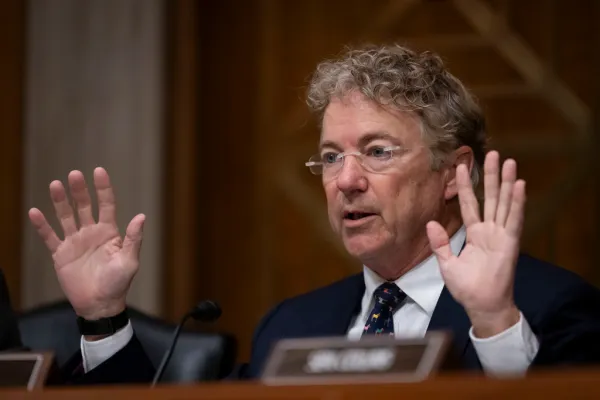 Rand Paul demands vote on hemp amendment before proceeding with tally to open government