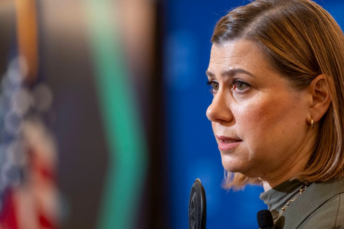 Slotkin says Trump attacks on Democrat veteran lawmakers is a tool of fear