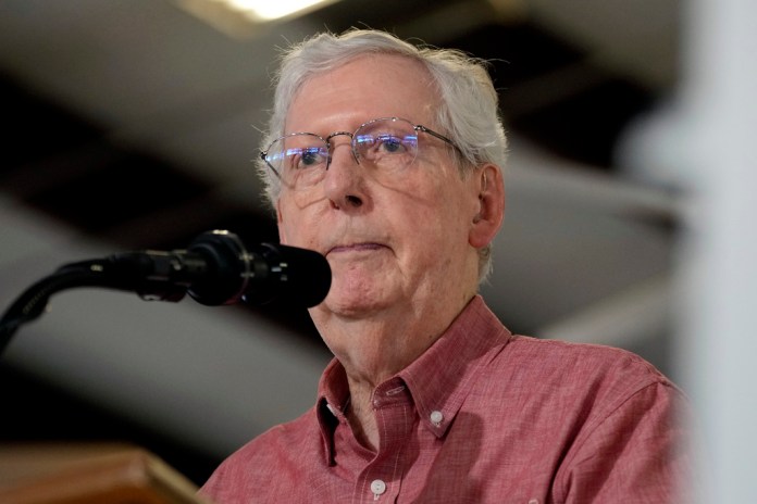 washingtonexaminer.com - David Sivak - Top Republicans say they spoke with Mitch McConnell while still in the hospital