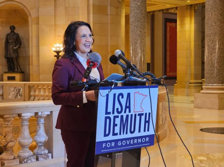 Minnesota House Speaker Lisa Demuth (R).