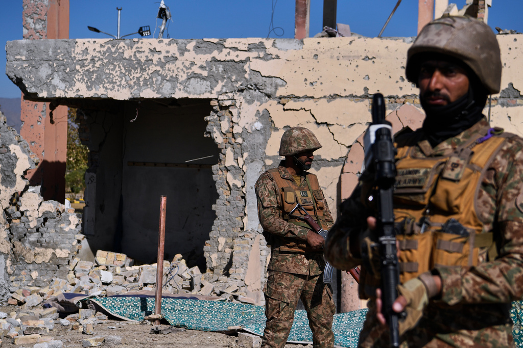Pakistan blames India and Afghanistan for terrorist attacks that rocked country as tensions escalate