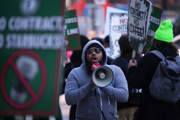 Starbucks union launches strike in over 40 cities on Red Cup Day