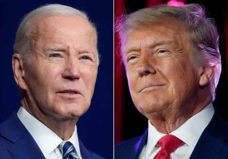 Biden & Trump.