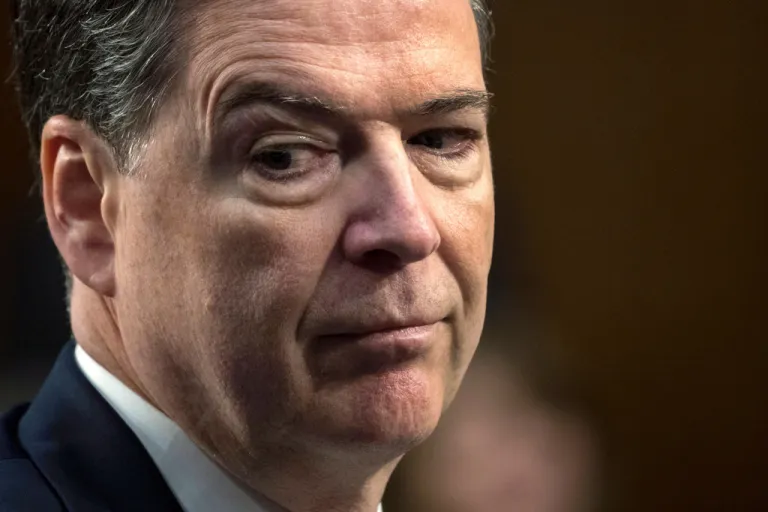 Former FBI Director James Comey.