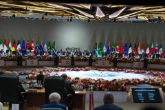 Leaders adopt a declaration at the start of South Africa’s G20 summit despite US opposition