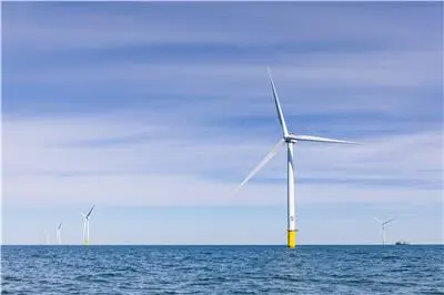 Avangrid’s Vineyard Wind 1 Project 15 Miles South of Martha’s Vineyard, Currently Providing Clean Energy to Massachusetts Homes and Businesses. (Photo: Business Wire)