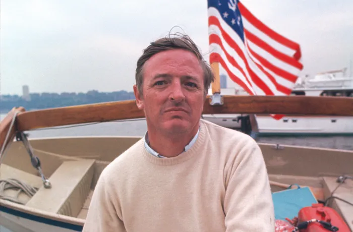 William F. Buckley Jr. in New York City, June 25, 1965. (Photo by Steve Schapiro/Corbis via Getty Images)