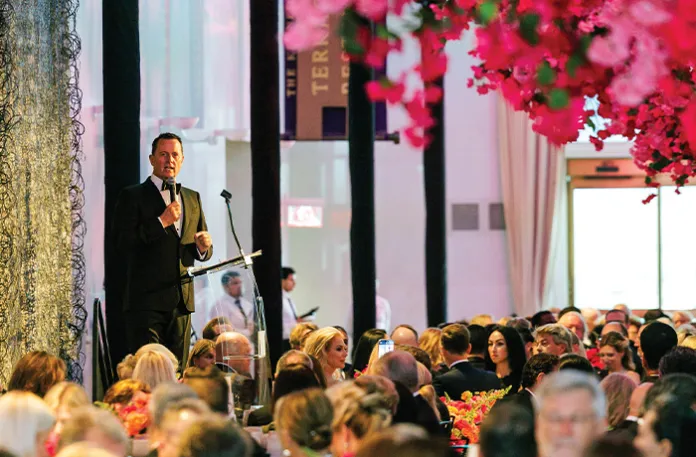 Richard Grenell, President of the Kennedy Center, at the 2025 Annual Gala, which set a record by raising $3.45 million for the National Symphony Orchestra. (Courtesy of the John F. Kennedy Center)