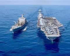 Ford aircraft carrier strike group reaches Caribbean, increasing already overwhelming US force