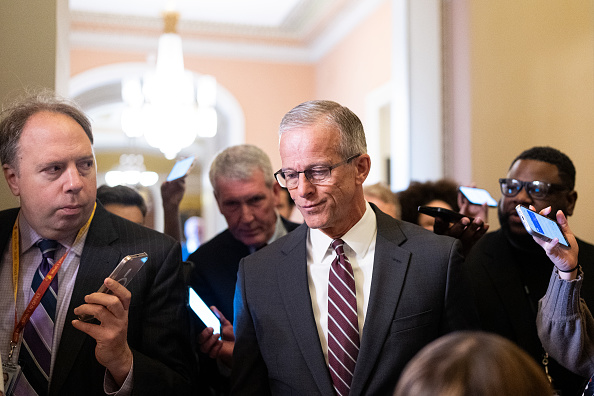 Thune eyes longer stopgap funding bill as shutdown drags on