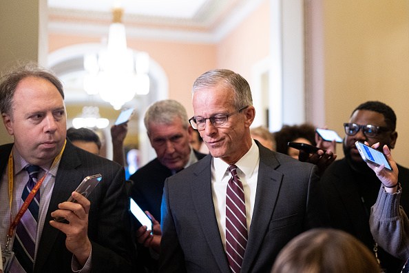 Thune eyes longer stopgap funding bill as shutdown drags on