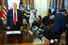Man collapses during Trump announcement on lowering drug prices