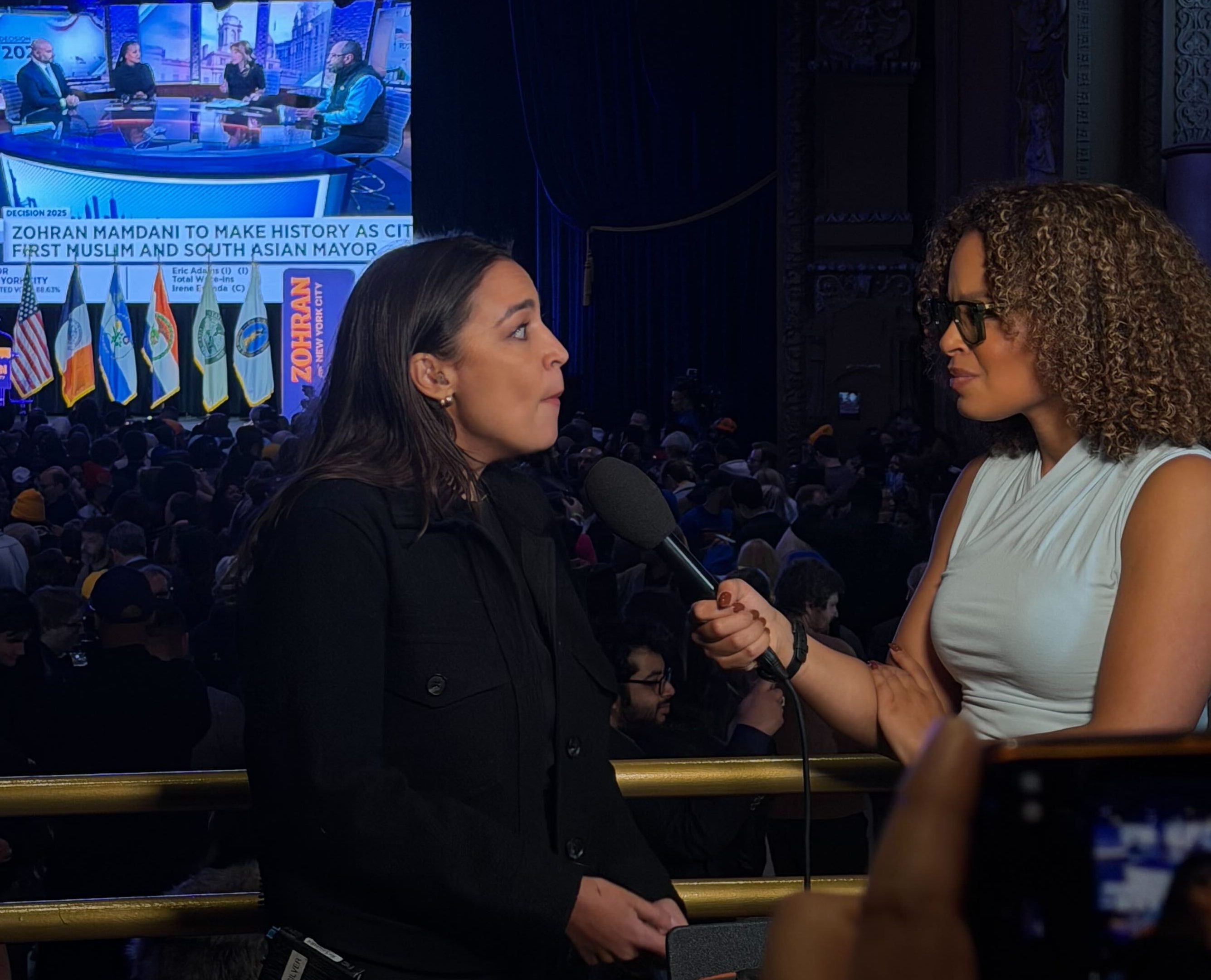 Mamdani watch party is electric waiting for mayor-elect’s speech