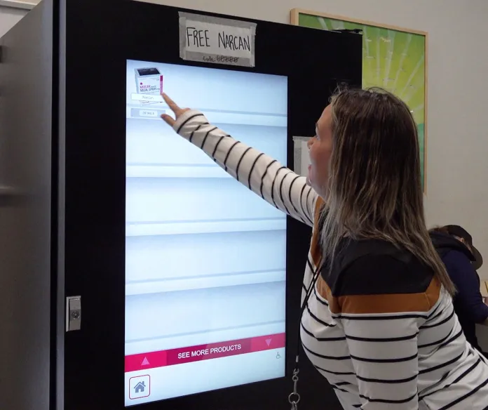 Narcan vending machine