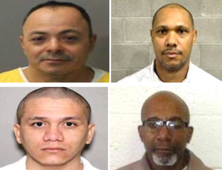 Illegal immigrants arrested by Immigration and Customs Enforcement.