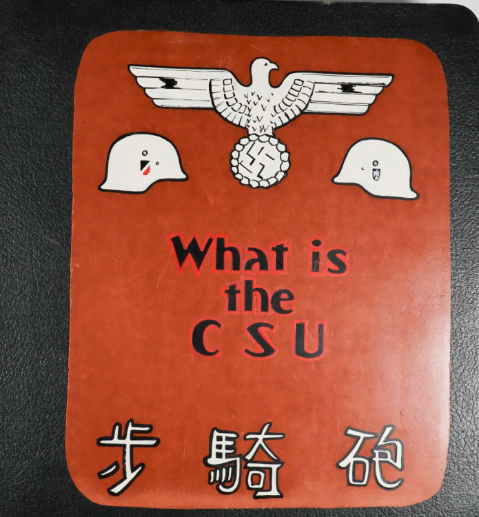 A copy of the troop training manual is heading to auction. Photo courtesy Alexander Historical Auctions.