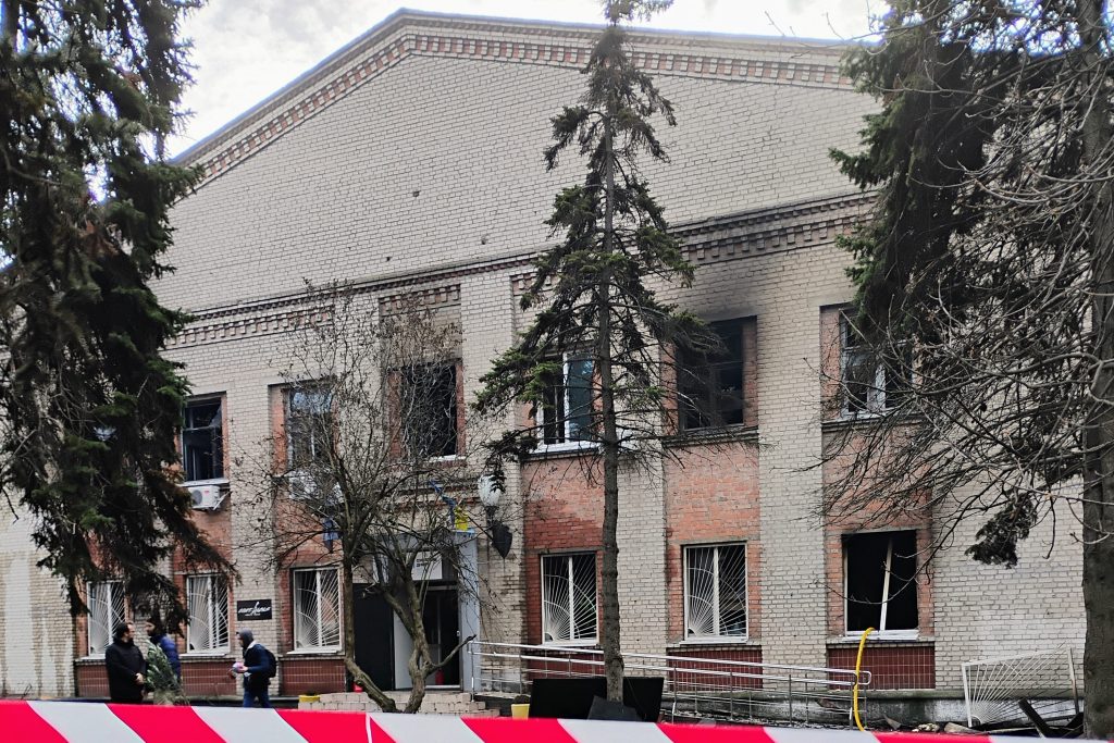 Russian drones attack Ukraine’s public broadcaster