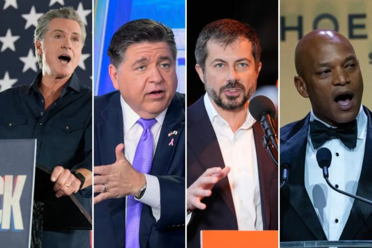 Newsom, Pritzker, Wes Moore, Buttigieg