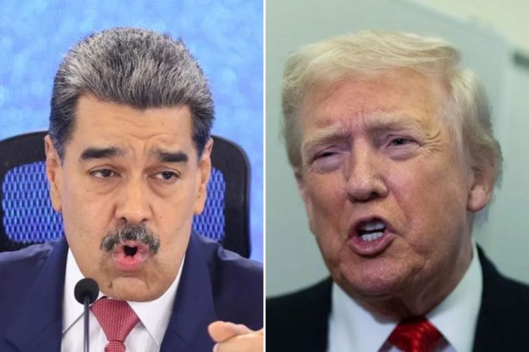 Maduro and Trump.