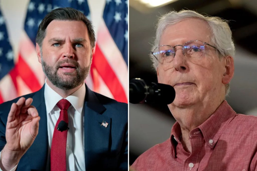 Vance spars with McConnell over ‘ridiculous attack’ on Ukraine peace plan