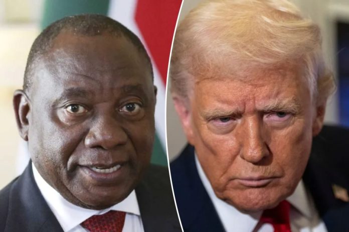 Ramaphosa accuses Trump of making ‘punitive’ decisions on ‘misinformation’ and ‘distortions’ Ramaphosa accuses Trump of making ‘punitive’ decisions on ‘misinformation’ and ‘distortions’