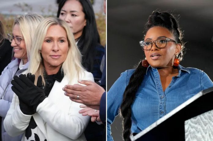 Crockett calls out MTG for not being able to ‘take the heat’ from Trump