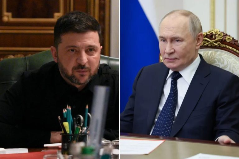 Putin and Zelensky