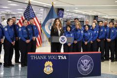 Noem announces $1 billion TSA investment, hands out more shutdown checks