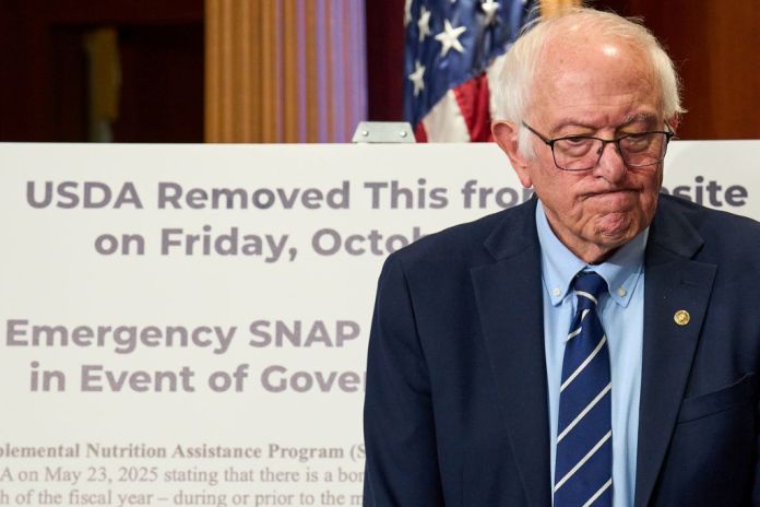 Bernie Sanders bemoans vote that broke shutdown stalemate