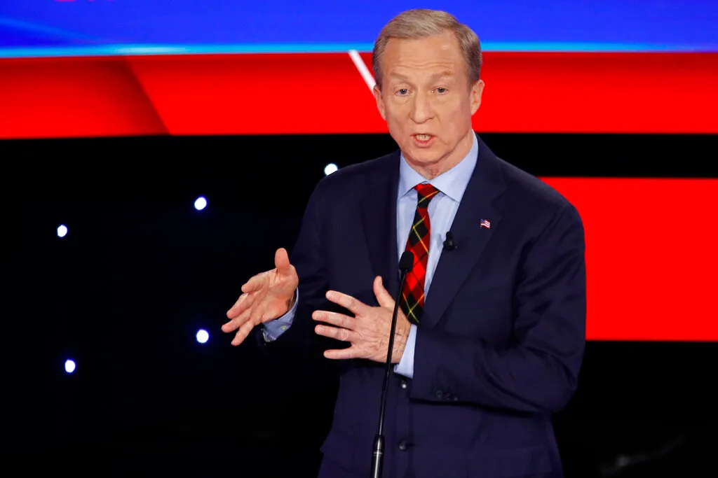 Democratic megadonor Tom Steyer enters California governor’s race