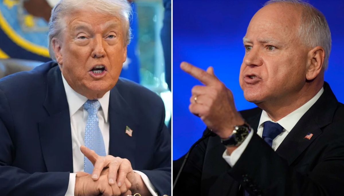 Tim Walz responds to jab from Trump with call to ‘release the MRI results’