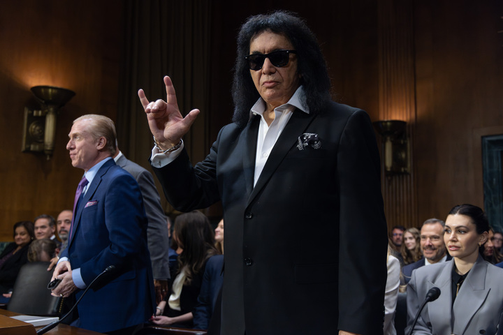 Gene Simmons gives Alex Padilla’s son music career advice: ‘Have a fall back position’