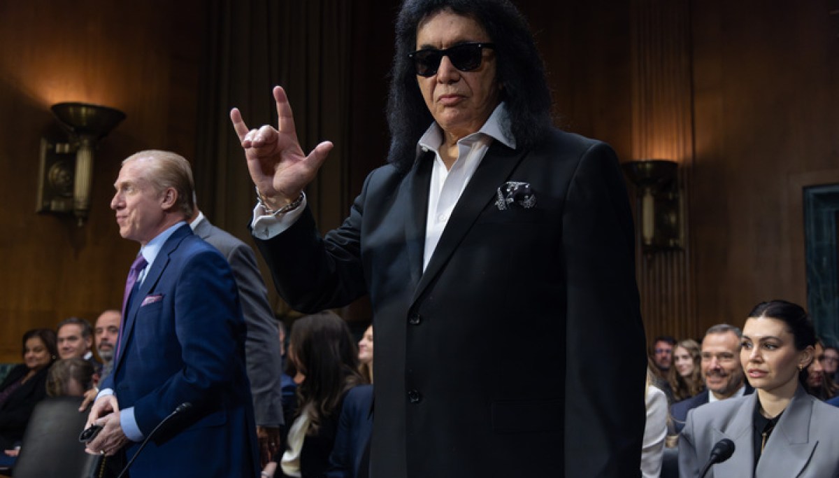 Gene Simmons gives Alex Padilla’s son music career advice: ‘Have a fall back position’