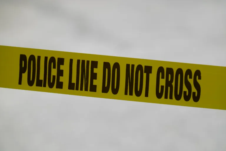 Police tape cordons off the scene of a fatal shooting at Delaware County Linen in Chester, Pa., Wednesday, May 22, 2024. Authorities say a former employee armed with a handgun opened fire at a linen company in a Philadelphia suburb, killing multiple people and wounding three others. (AP Photo/Matt Rourke)