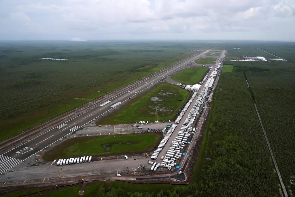 Trump vetoes law expanding Miccosukee tribe’s territory in Everglades after its opposition to ‘Alligator Alcatraz’
