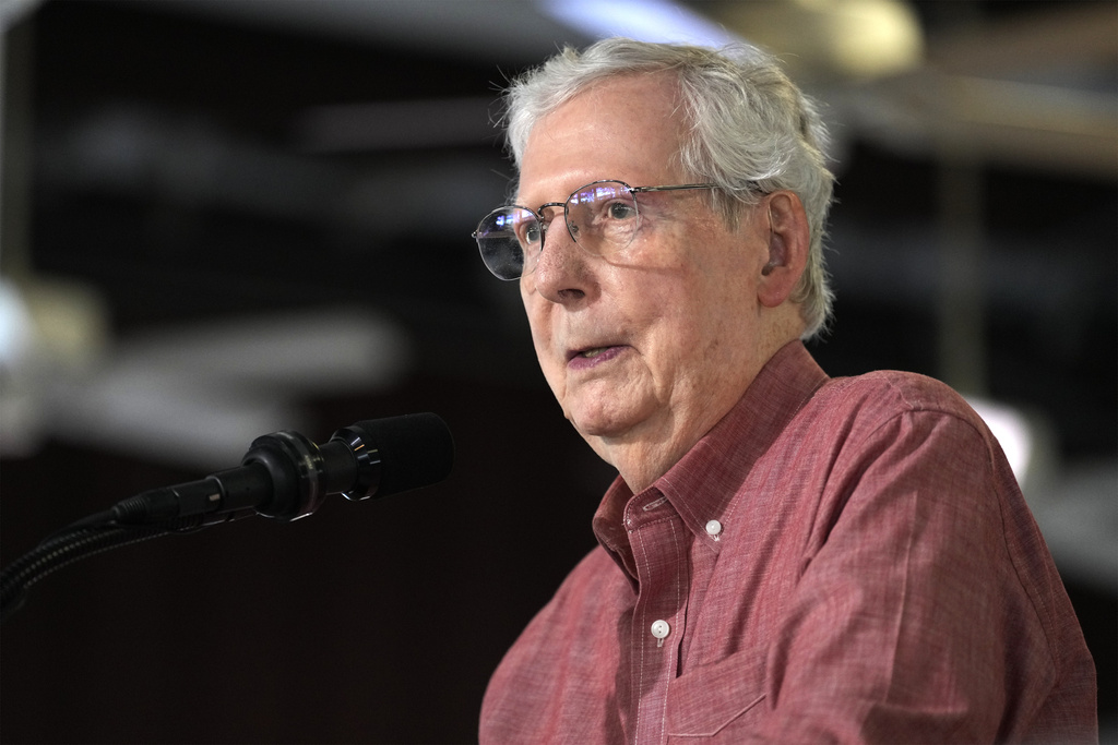 McConnell checks himself into hospital with flu-like symptoms, prognosis ‘positive’