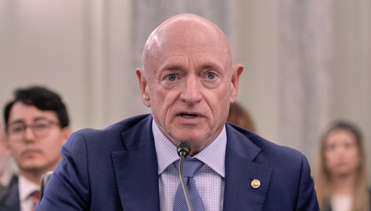 Sen. Mark Kelly tells Trump to submit defense budget that 'makes sense'
