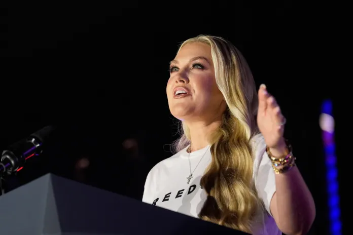 Erika Kirk supports GOP infighting as ‘healthy’ Erika Kirk supports GOP infighting as ‘healthy’