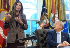 Ahead of holidays, Noem advises Trump to impose full travel ban