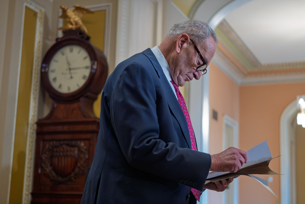 White House steps up funding talks with Senate Democrats as shutdown grows near