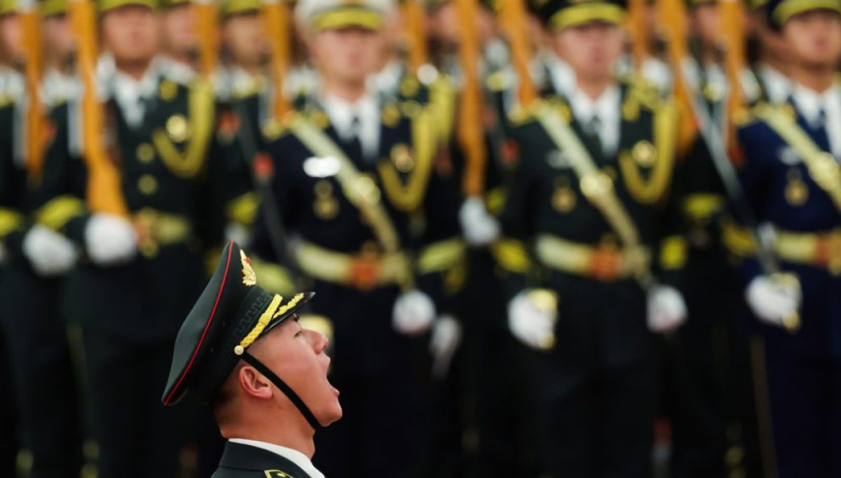China’s military is staring down the barrel of its gun