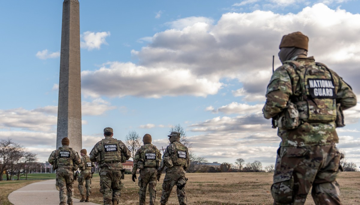 Suspect accused of shooting National Guard troops pleads not guilty