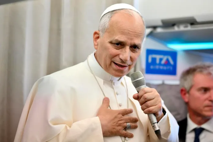 Pope Leo says he’s speaking with Trump and Netanyahu about Middle East peace plan
