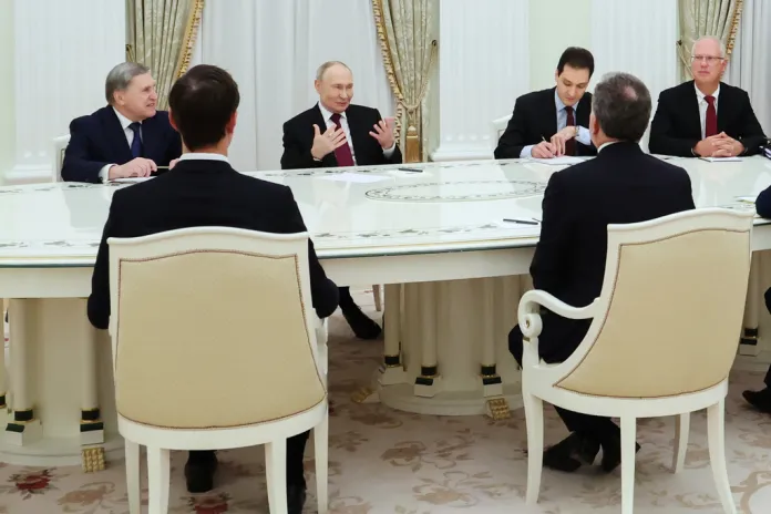Witkoff meets with Putin at Kremlin