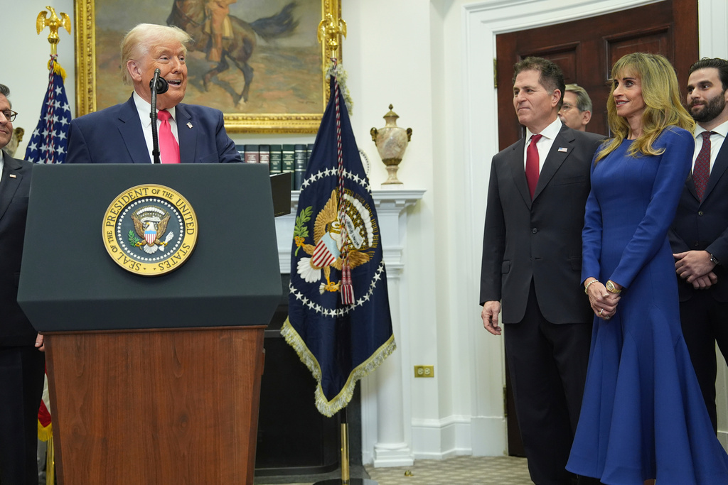 Trump hails $6 billion generosity of Dell family, teases more investors for ‘trust fund’ for American children