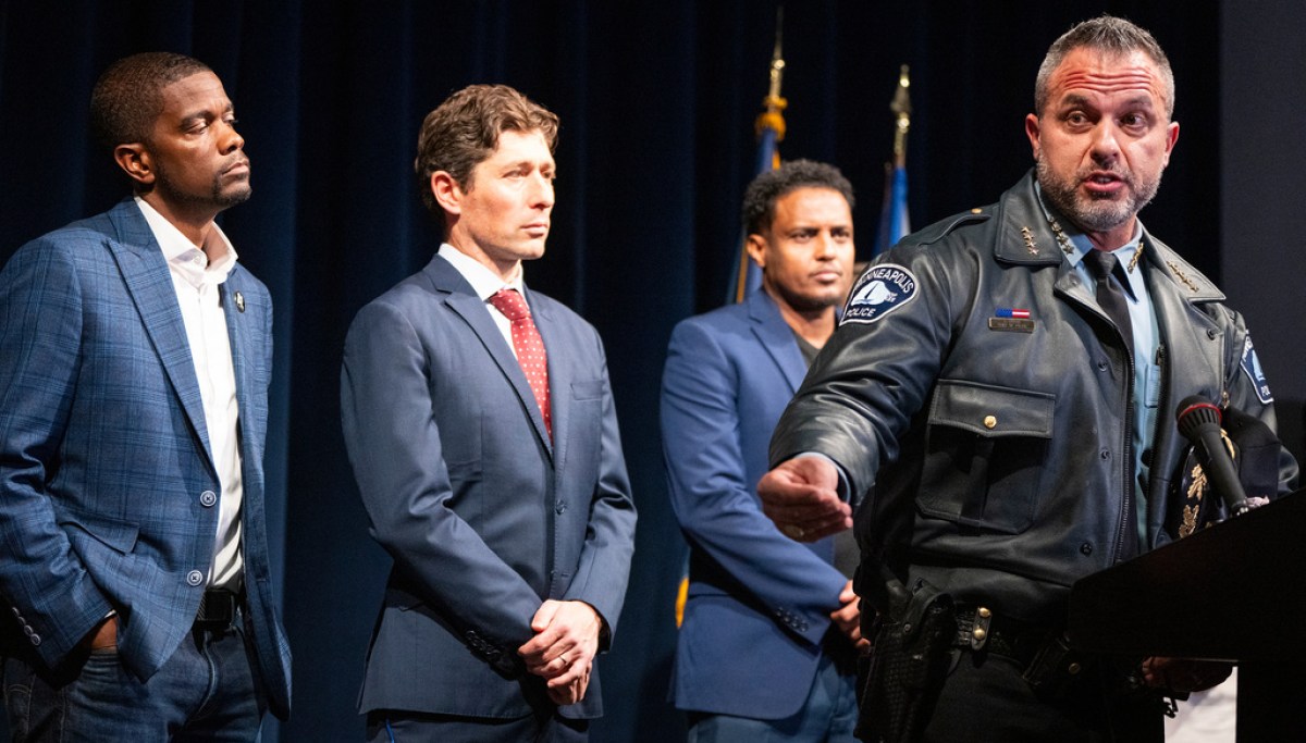 Minneapolis police chief says call 911 on masked individuals detaining people amid immigration crackdown