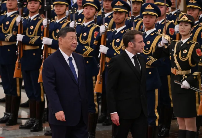 Macron pivots from Trump to Xi seeking an end to Russia-Ukraine War