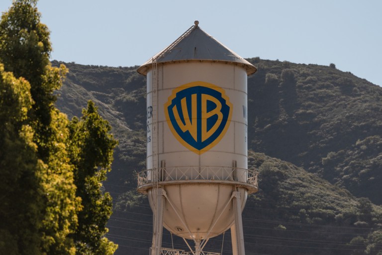 The Warner Bros. water tower.